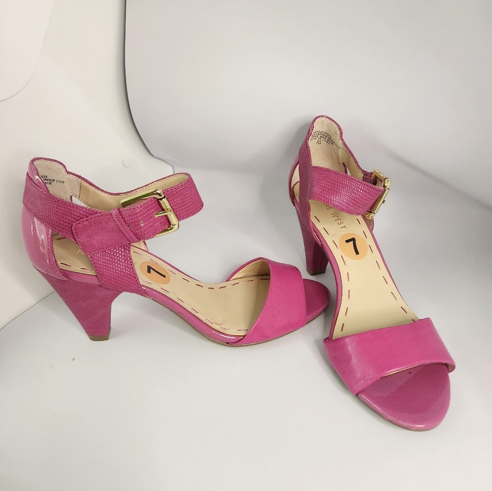 Pink Nine West Heels